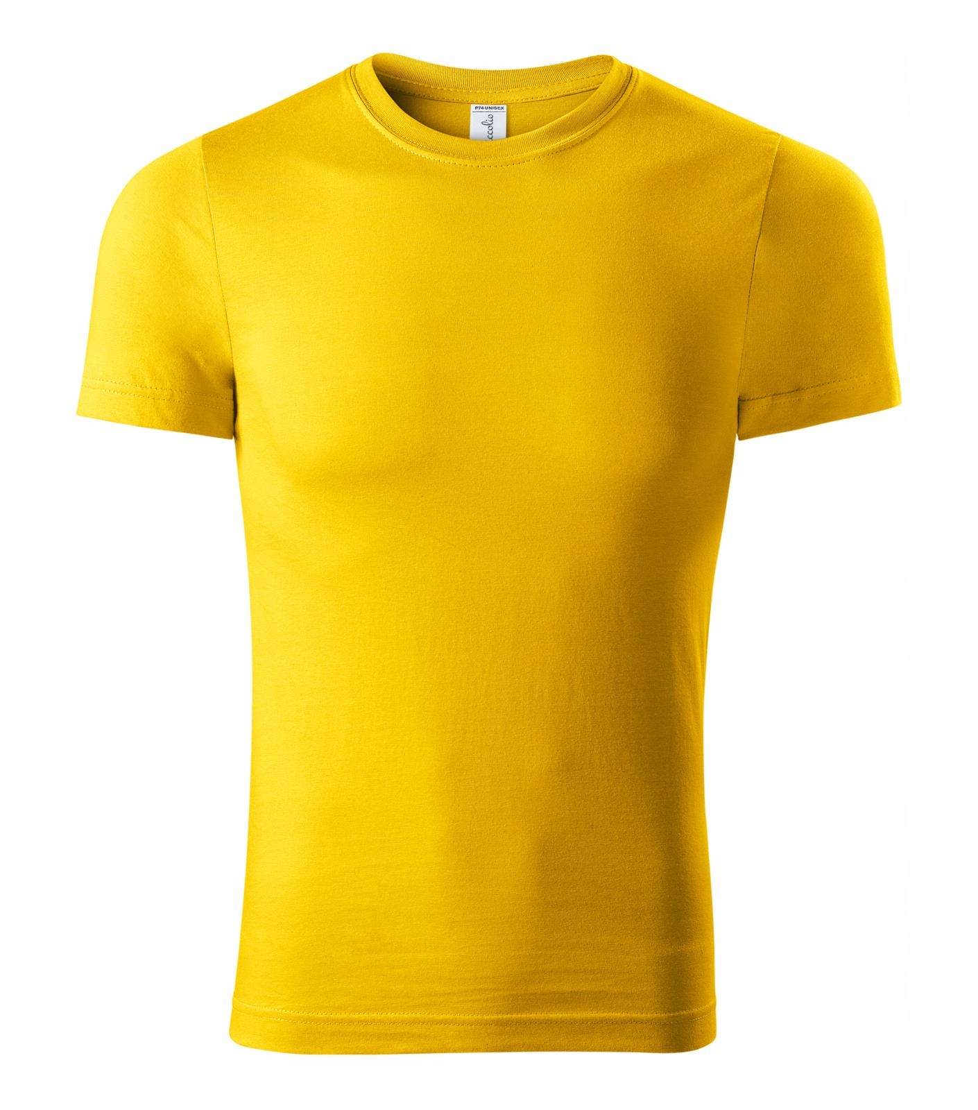 

Męska Koszulka t-shirt Peakp bawełniana Żółta XL