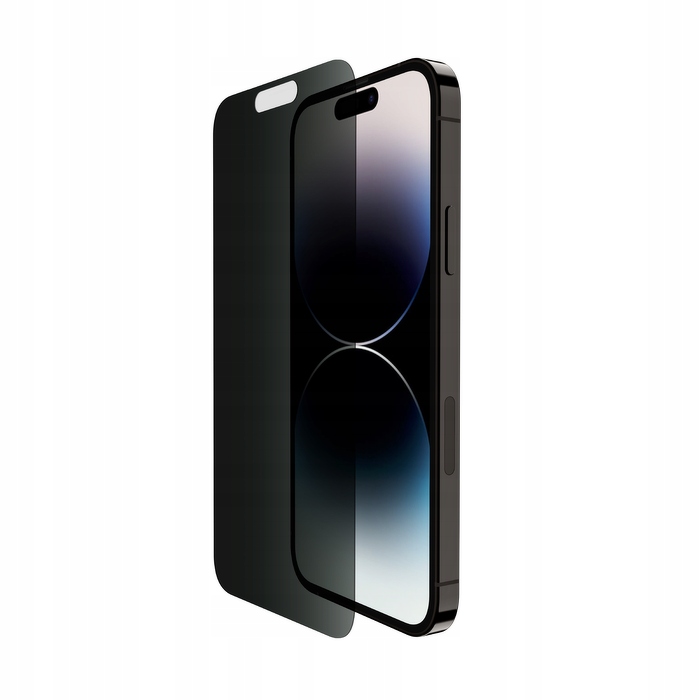 Belkin Szkło prywatyzujące na iPhone 16 Plus 15 Plus 14 Pro Max Tempered G