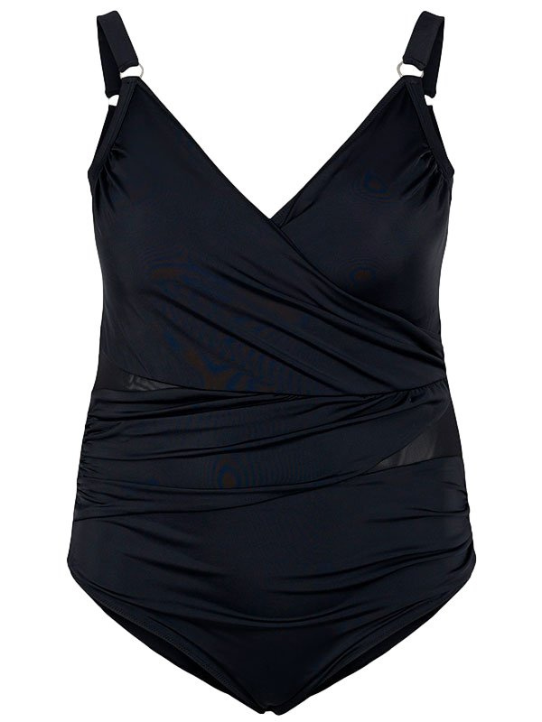 Plavky Zavinovací Černé Zizzi 900D 42