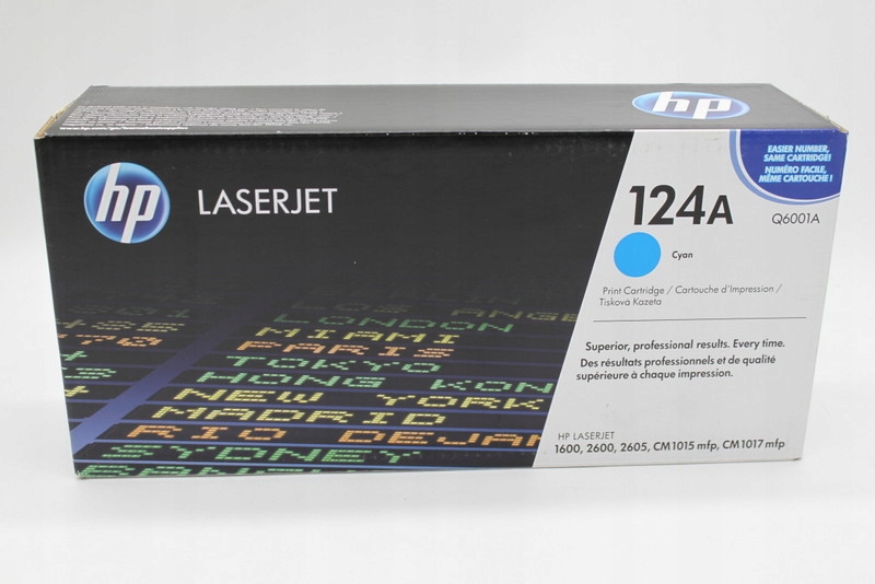 Hp 124A Q6001A originální toner cyan