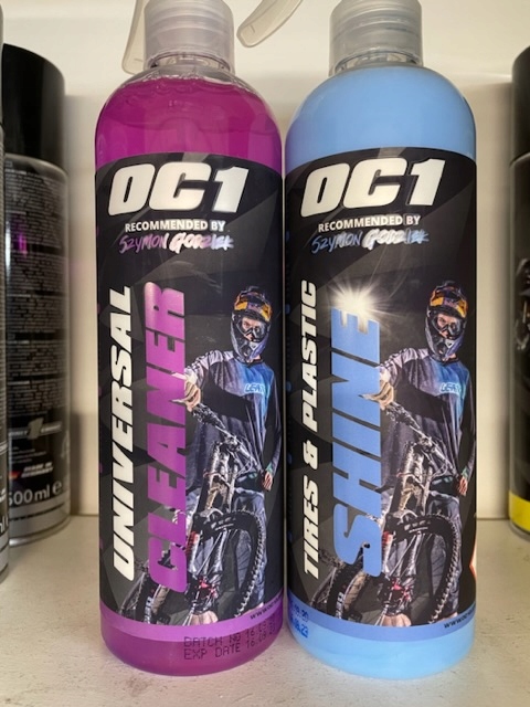OC1 Universal Cleaner+tires plastic shine preparat do konserwacji motocykla