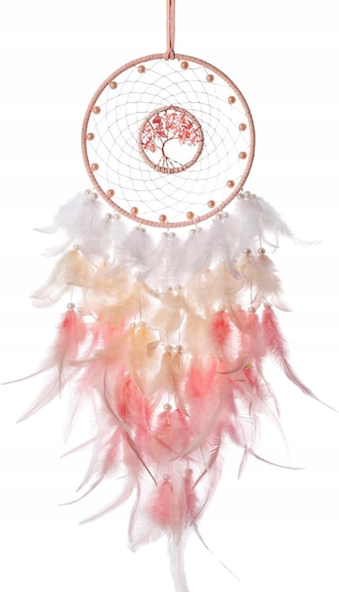 Lapač Snů Boho Ručně Vyrobený 60 CM