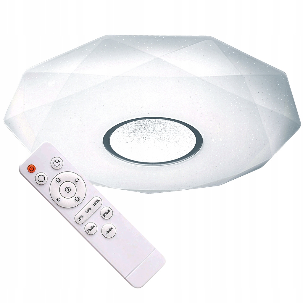 

Plafon Led Lampa Sufitowa diament 36W 50cm pilot