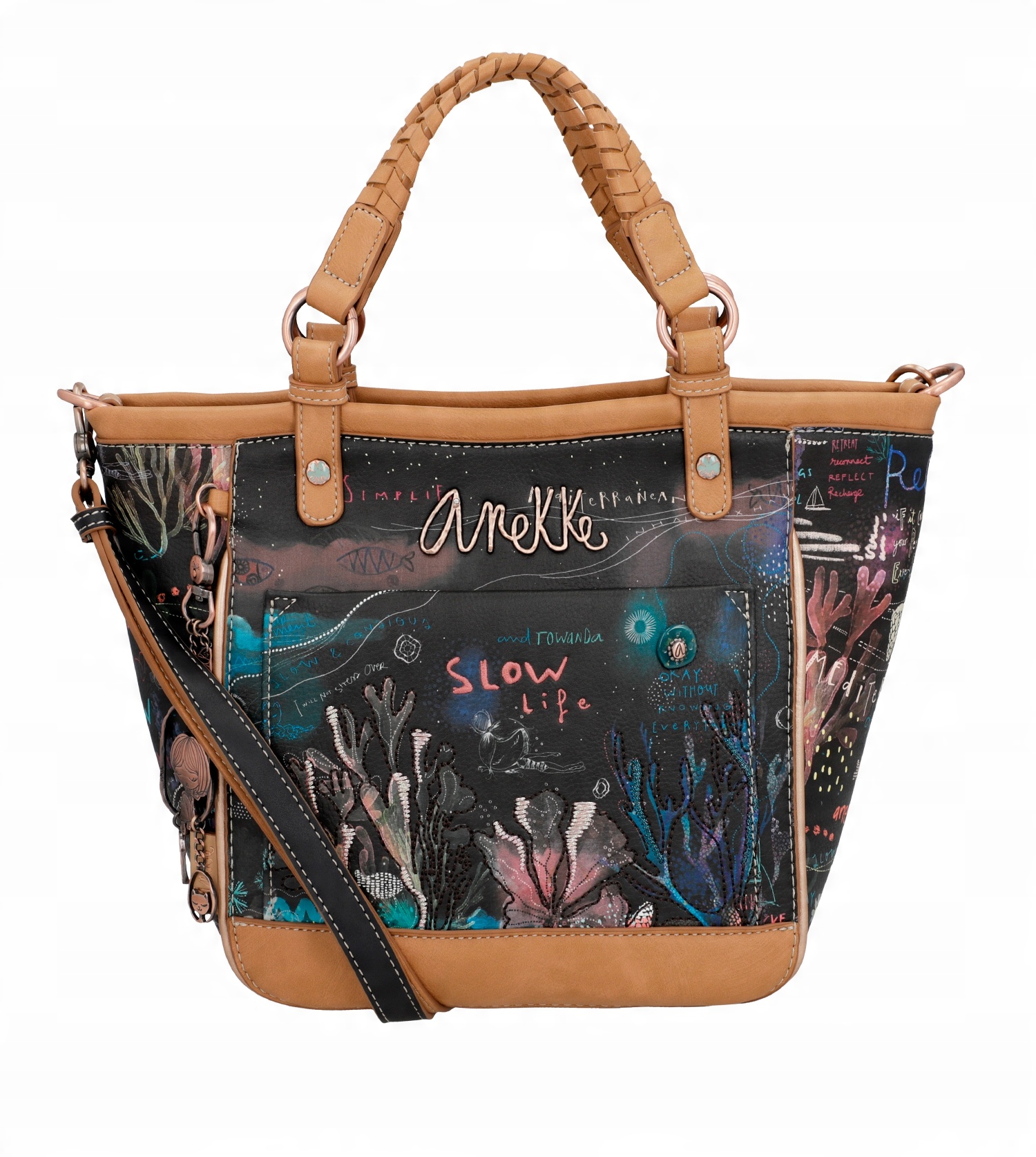 

Anekke Mediterranean Coral - duża torebka shopper