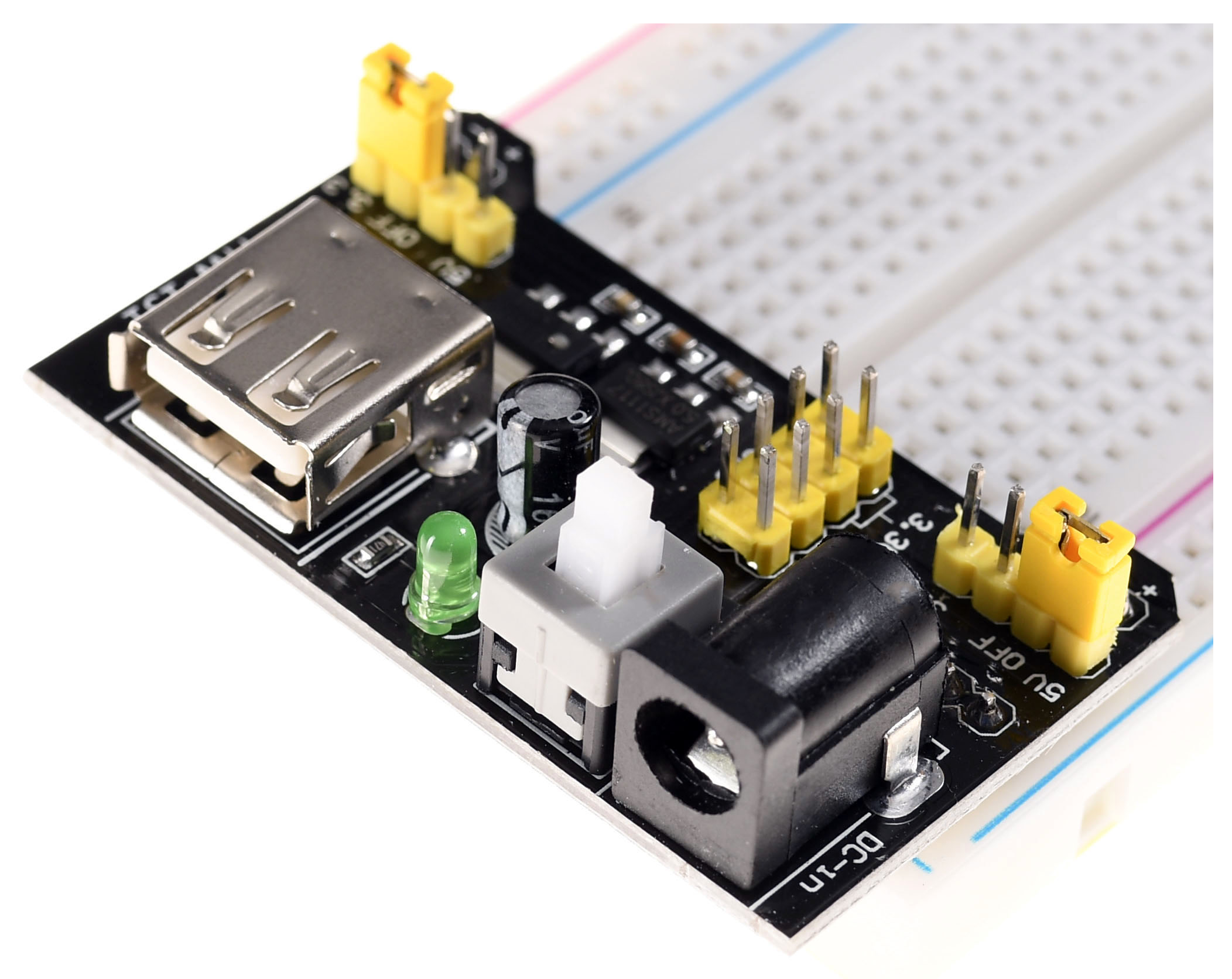 

Moduł zasilania do płytek stykowych MB102 5V 3,3V