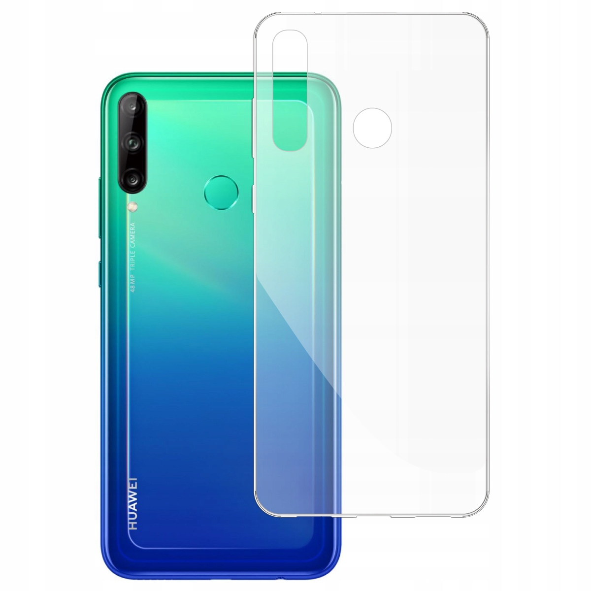 

Etui do Huawei P40 Lite E gumowe Slim Clear View