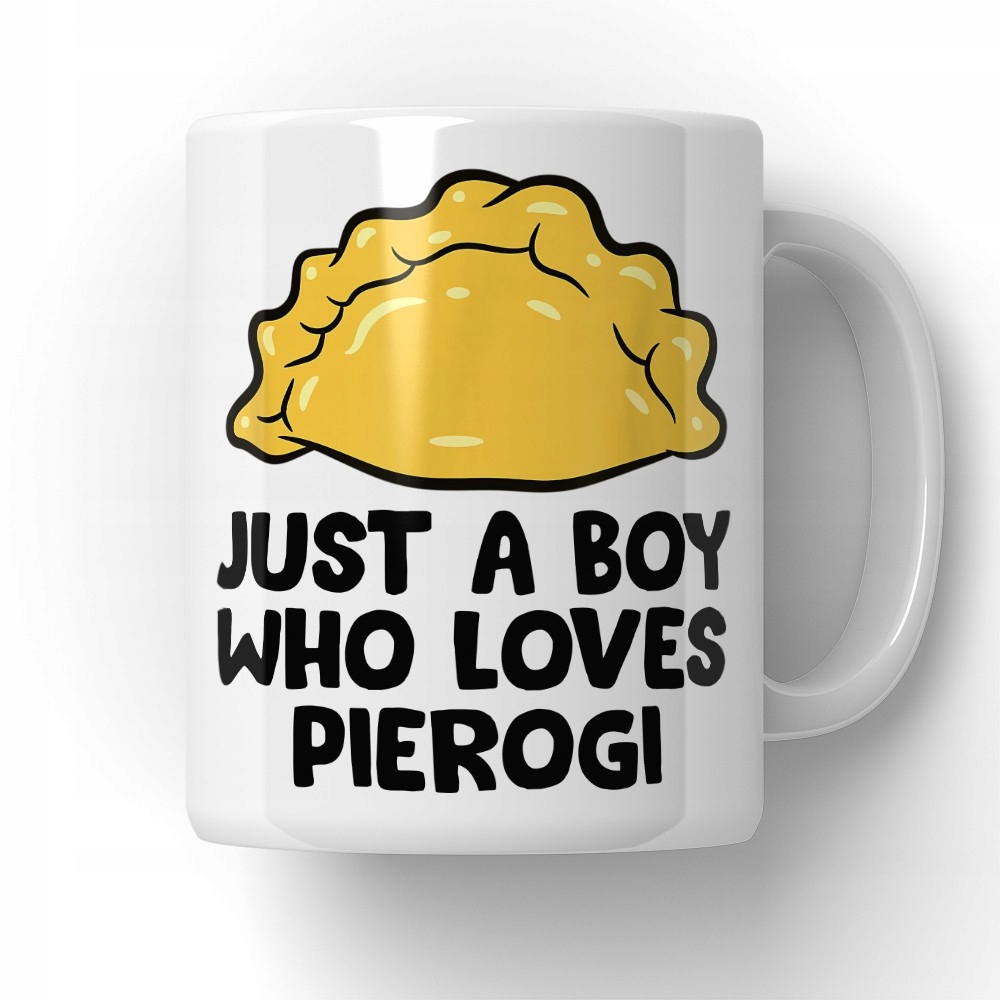 

Kubek Chłopak Który Kocha Pierogi