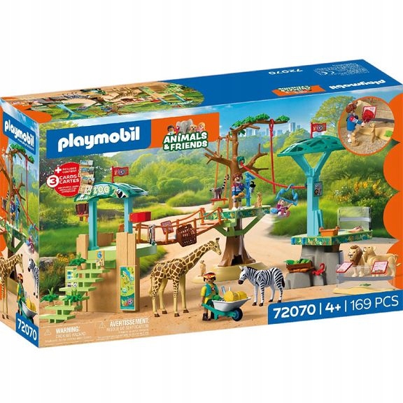 Playmobil Animals & Friends Zoo Park wspinaczkowy w dziczy 72070