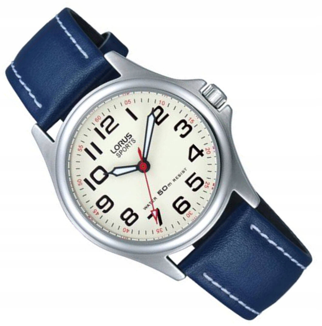 Dětské Sportovní Vodotěsné Hodinky Lorus RRS55VX5 Na Řemínku