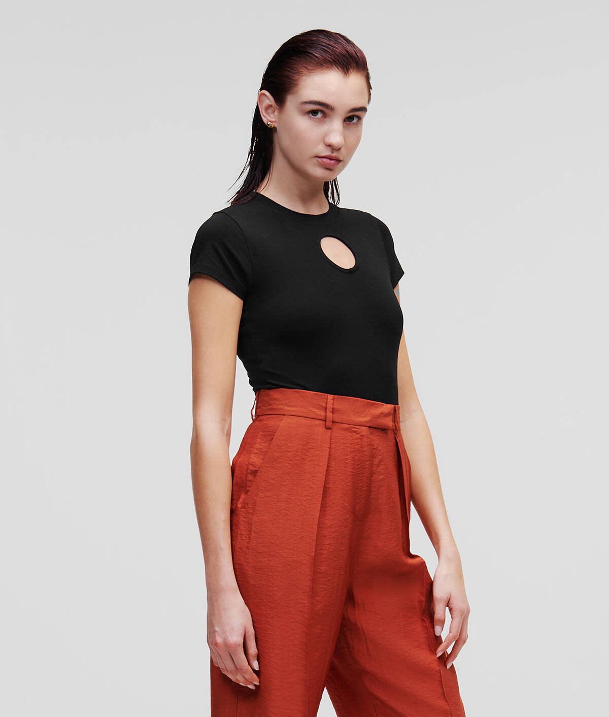 Karl Lagerfeld Černé Body Cut Out (xs)