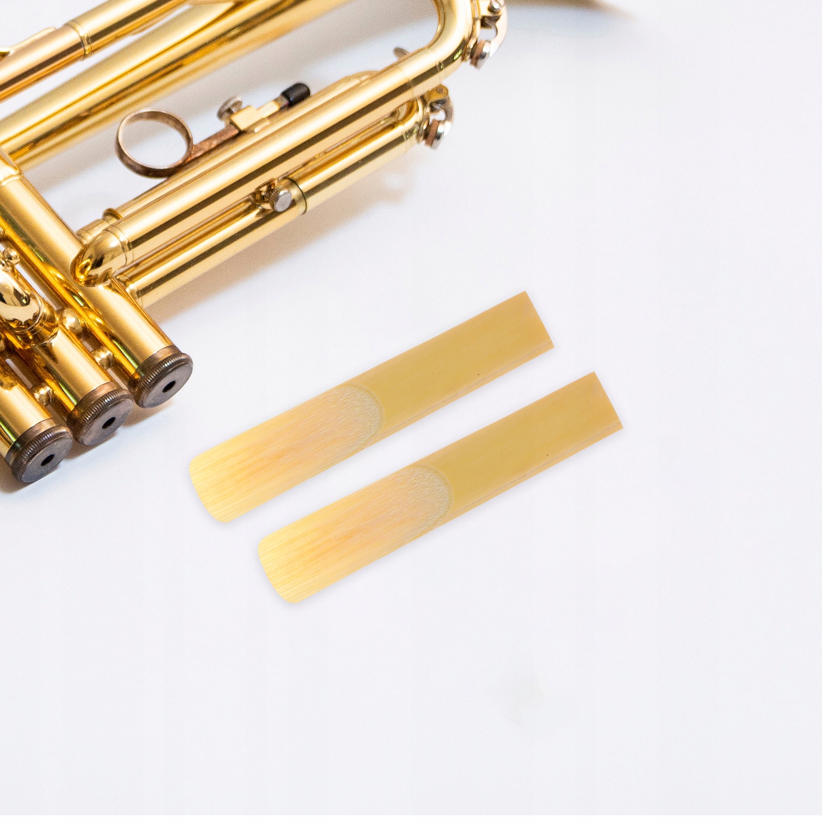 Zapasowe stroiki do klarnetu klarnet basowy 10 szt Marka bez marki