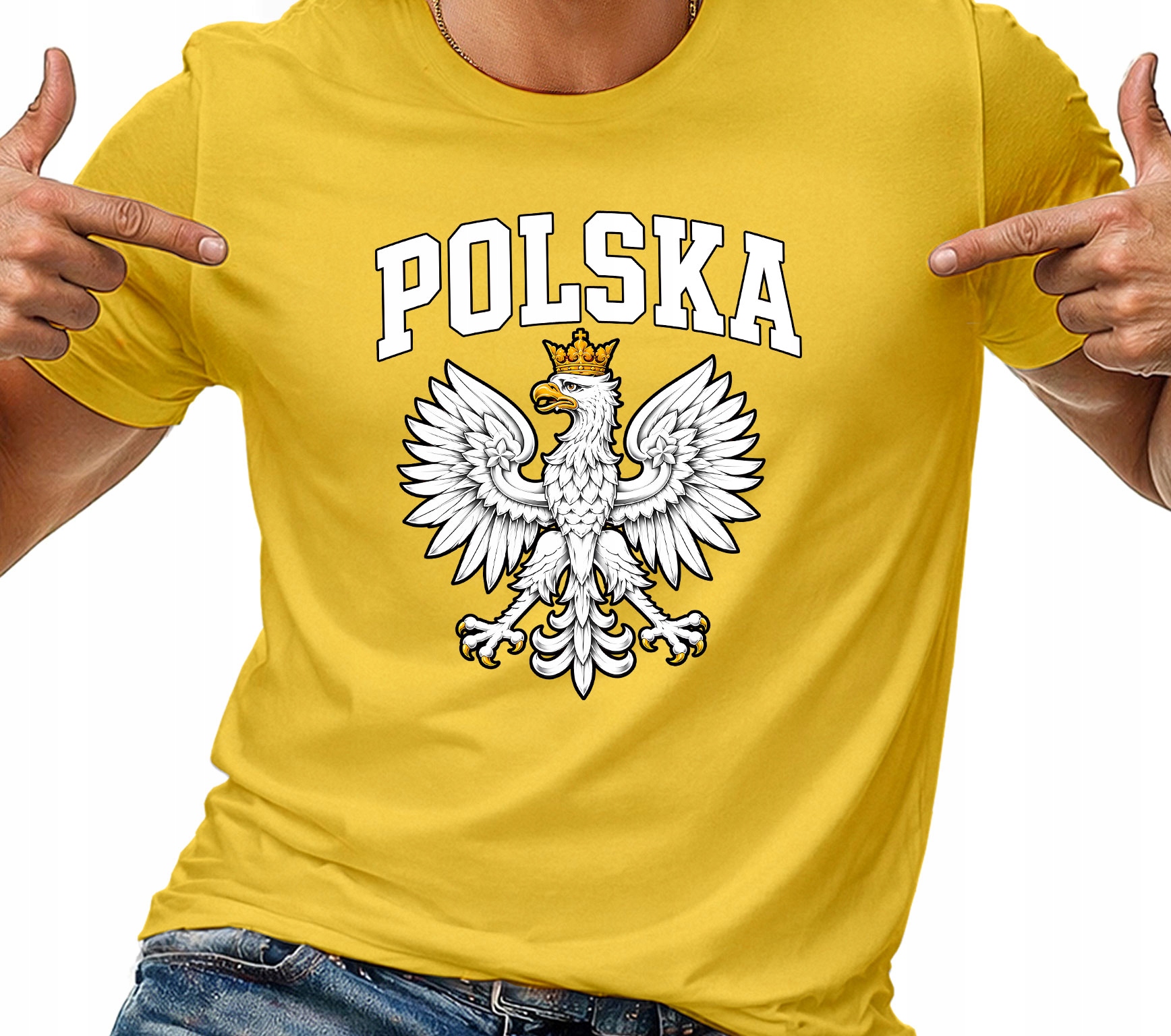 Tričko Tričko Pánské Polský Orel V Koruně Národní Znak Dárek XXL