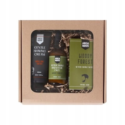 Do brody zestaw pielęgnacyjny dla mężczyzn Woody Forest