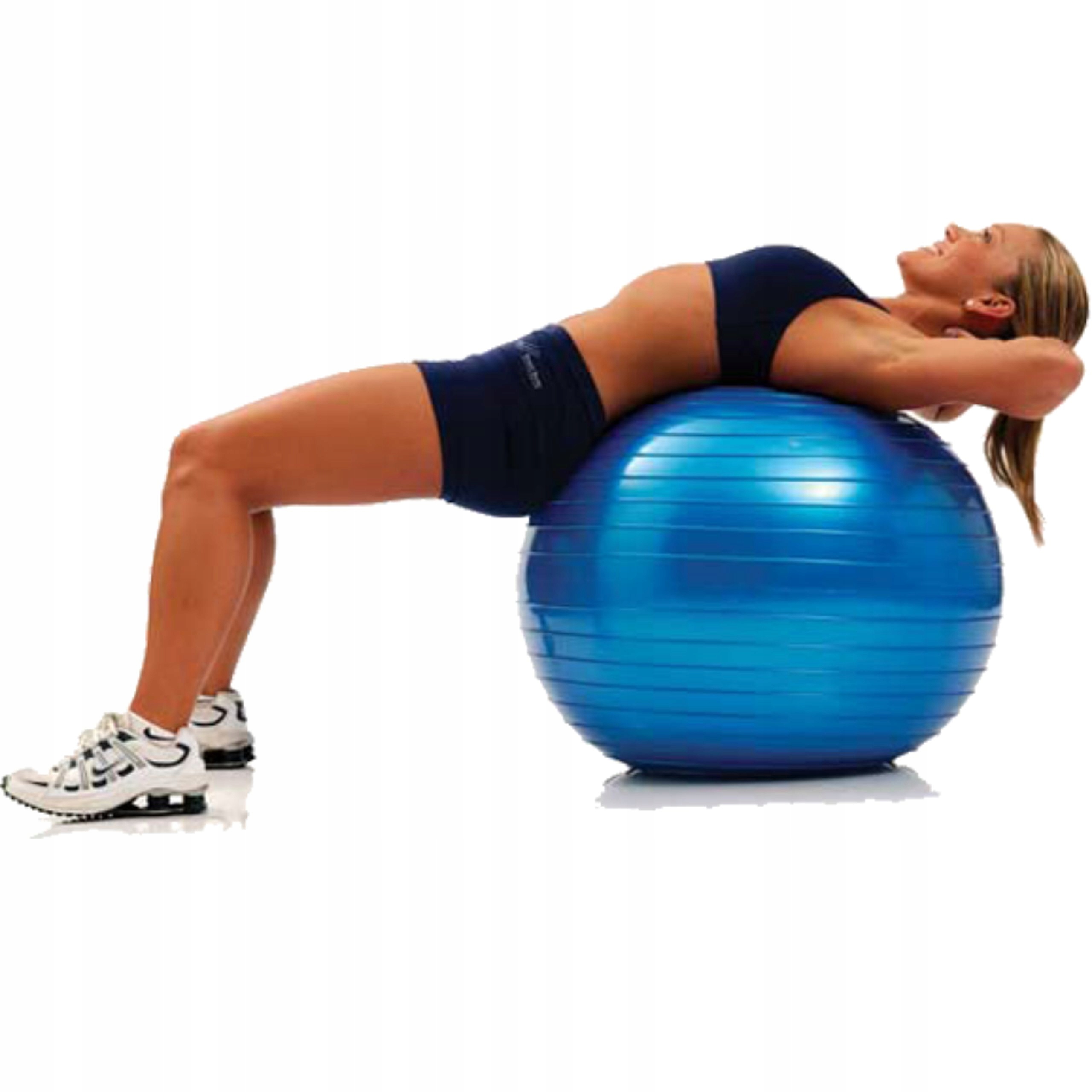 PIŁKA DO ĆWICZEŃ DO PILATESU DLA KOBIET W CIĄŻY WYTRZYMAŁA GUMOWA 65 CM XL Model KLASYCZNA DO PILATESU 65 CM