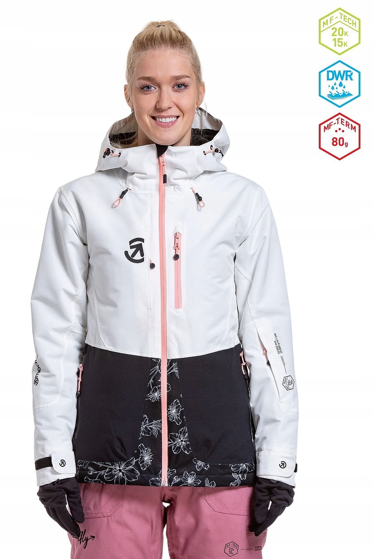 kurtka Meatfly Gaia White