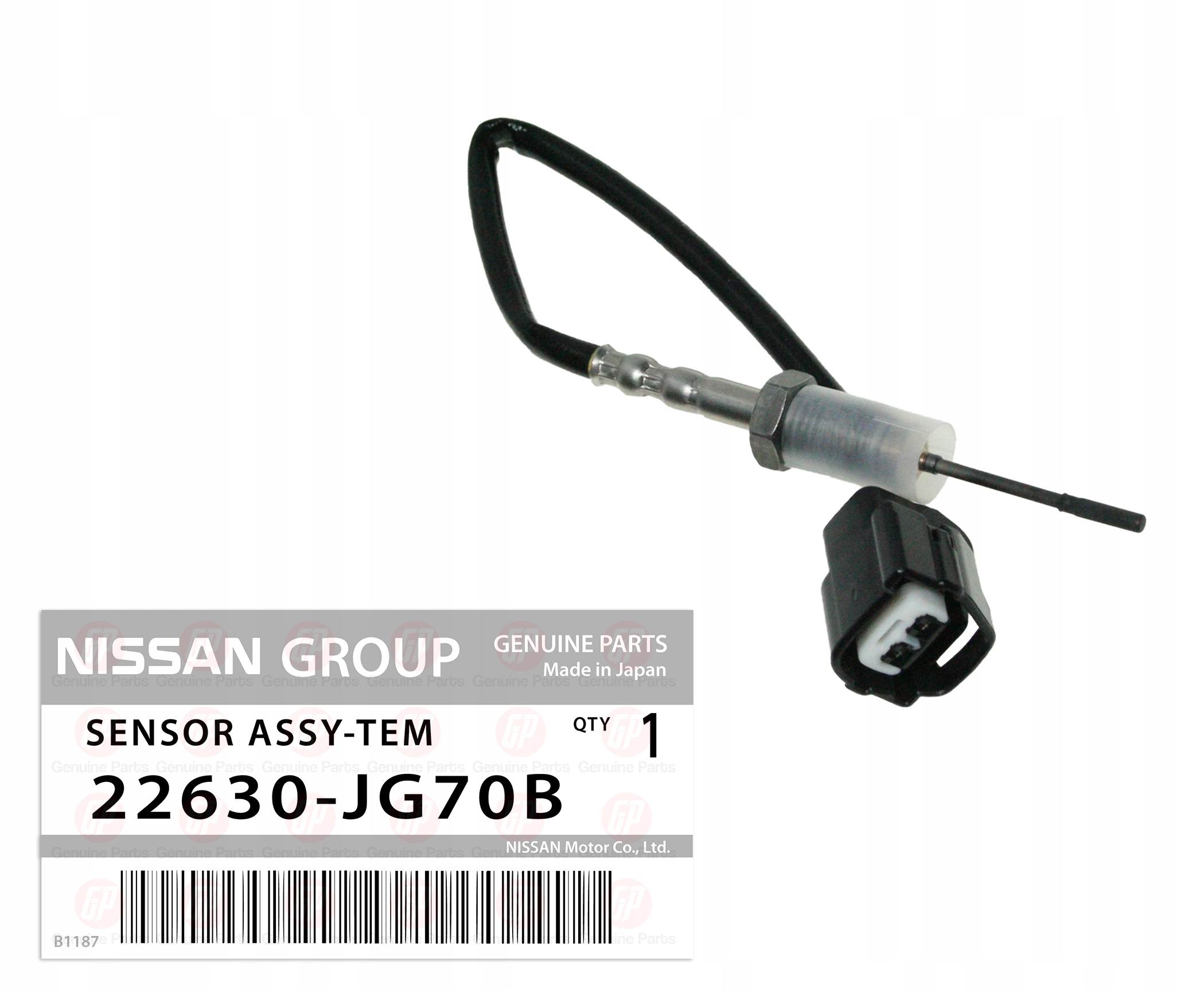 22630-JG70B - ДАТЧИК ТЕМПЕРАТУРЫ ВЫХЛОПНЫХ ГАЗОВ QASHQAI X-TRAIL KOLEOS