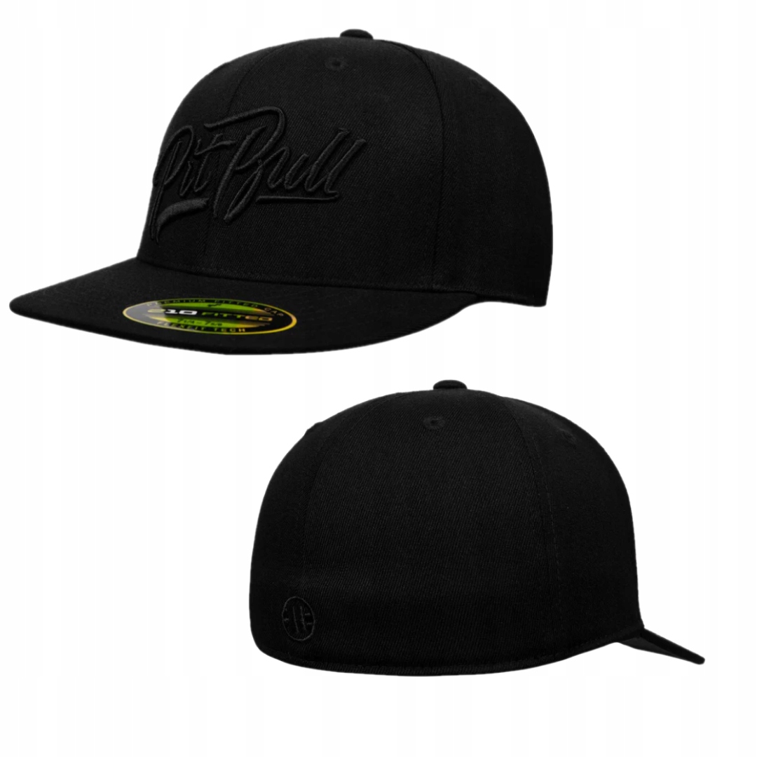 Pitbull West Coast Čepice Full Cap El Jefe Fitted Černá Velikost L/XL
