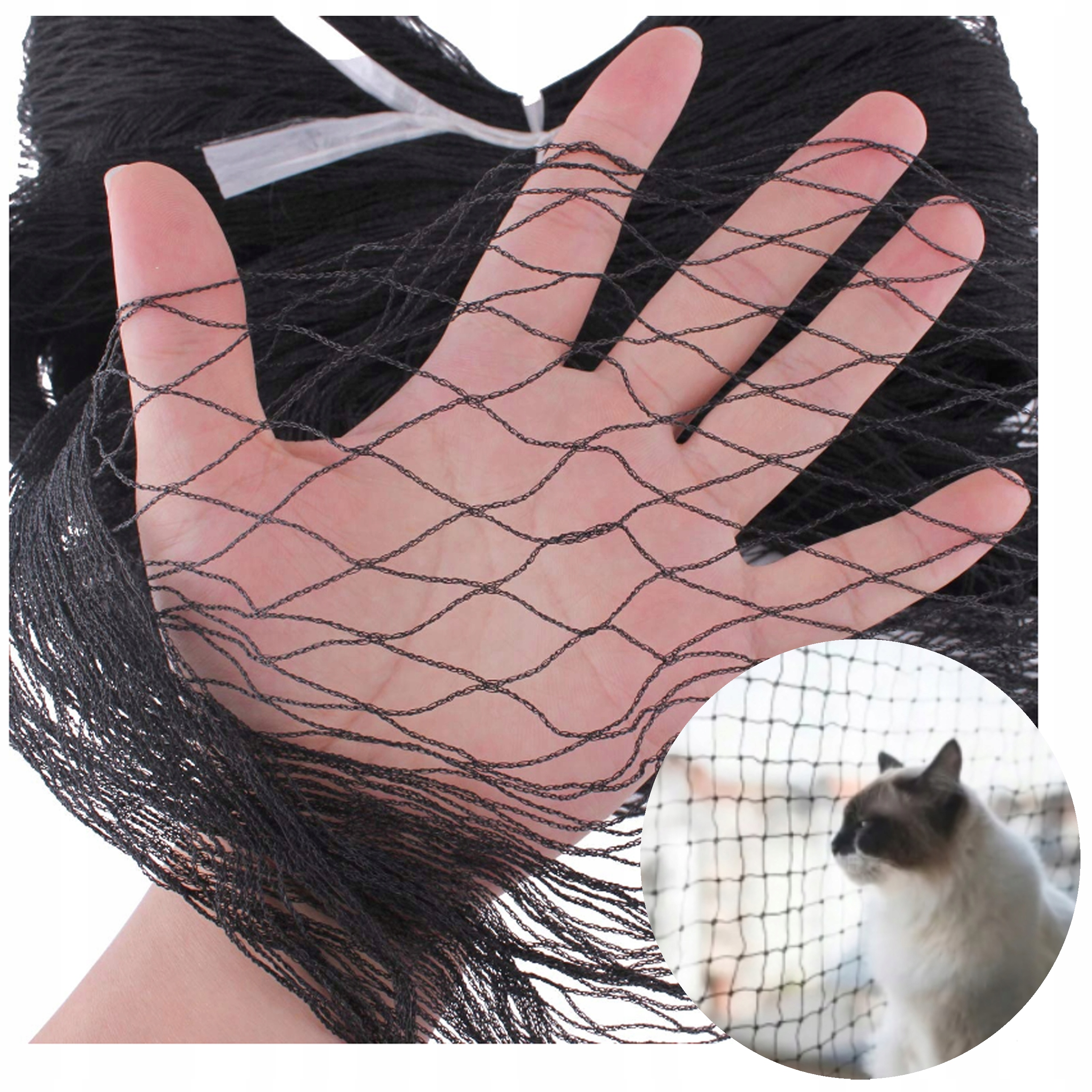 Síťka Proti Špakům Ptáků Silná Na Stromy 20x20 m na Voliéru očko 1x1 cm