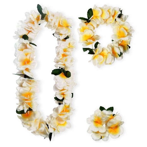 

Zestaw Kwiatów Hawajski Wakacje Hawaje Hula Party