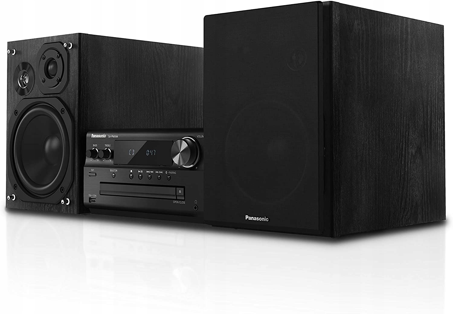 Panasonic System Micro Hifi Czarny 120 W Usb Stereo