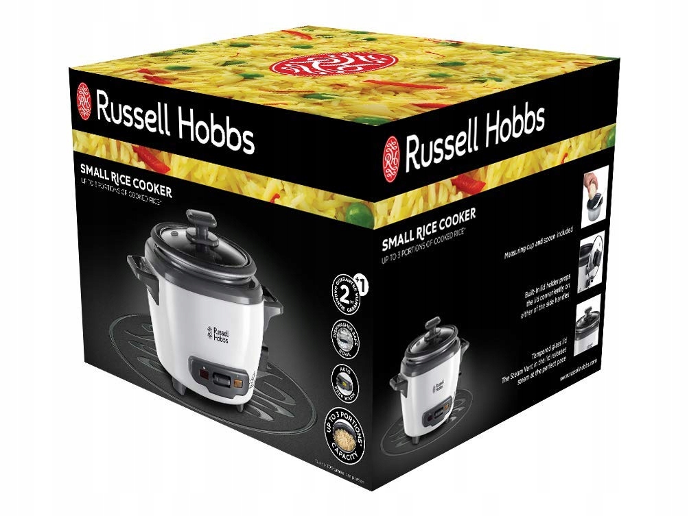 RUSSELL HOBBS Mini Reiskocher 0,4L Z Funkcją Podgrzewania — miniatura 4