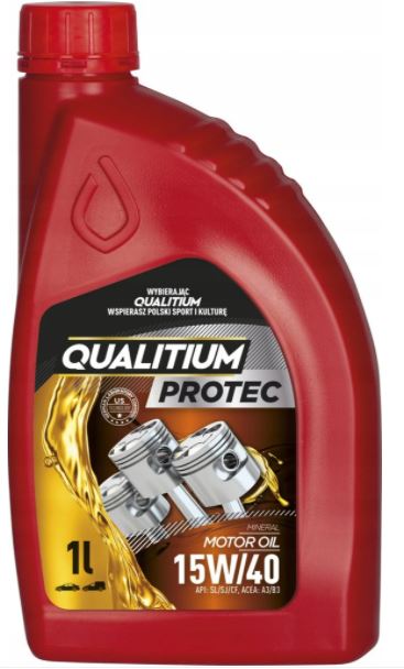 

Olej Mineralny Qualitium Protec 15W40 1L