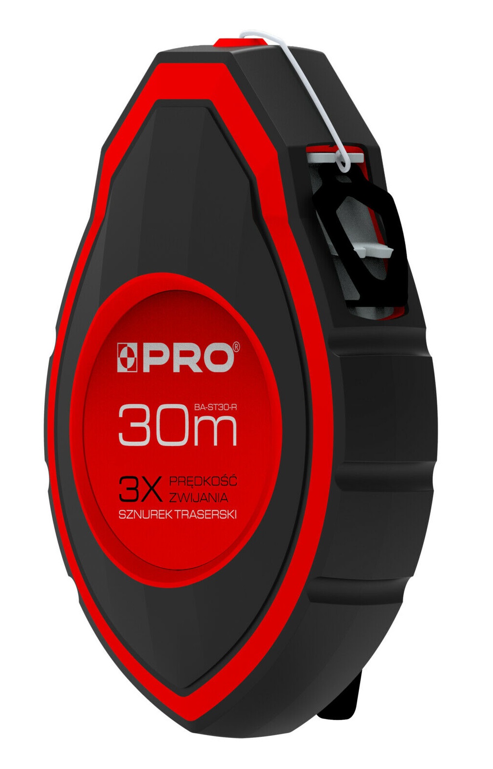 Sznurek traserski z czerwoną kredą 30m PRO