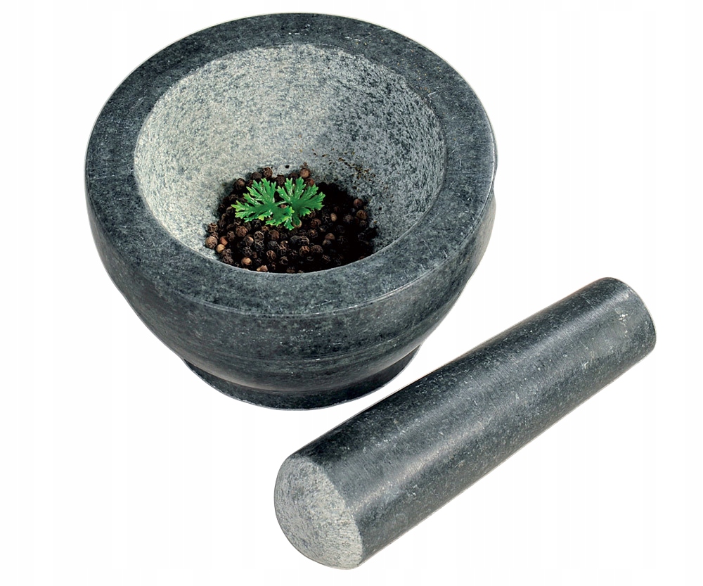 

Moździerz Granitowy Kuchenny Kamienny Tłuczek