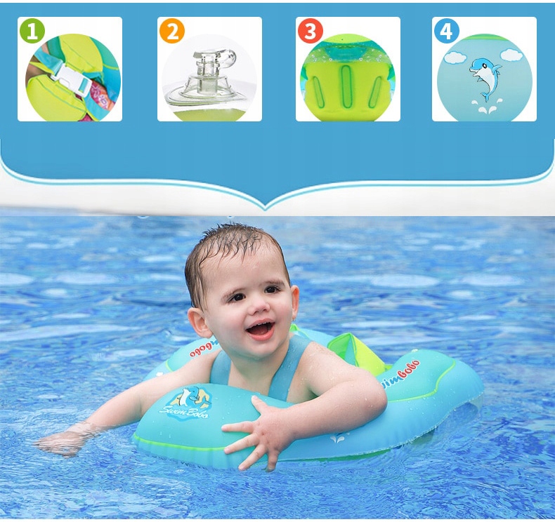 KÓŁKO DO PŁYWANIA DLA DZIECKA L Marka bez marki