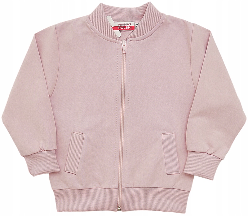 

Bluza Bomberka dla Dziewczynki pudrowa 128 ekspres