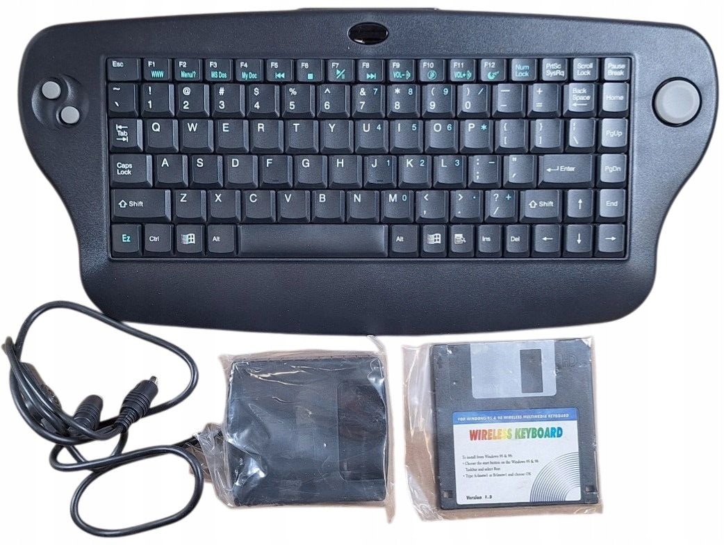 Bezdrátová multimediální klávesnice Infra-red PS2 Chicony KB-9820