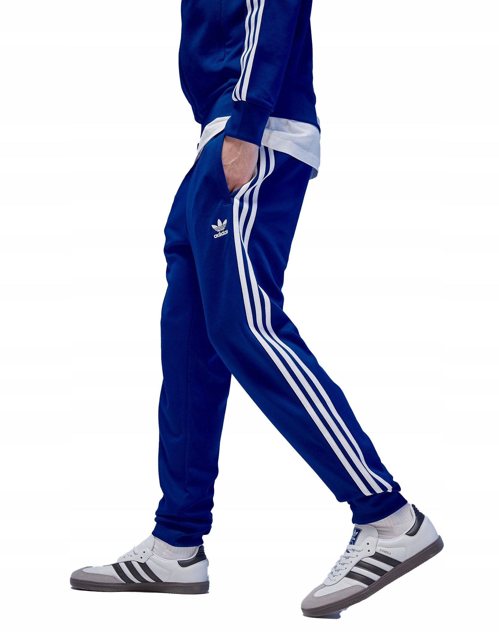 3093 Teplákové Kalhoty Adidas Originals Pánské Kapsy Na Zip 2XL