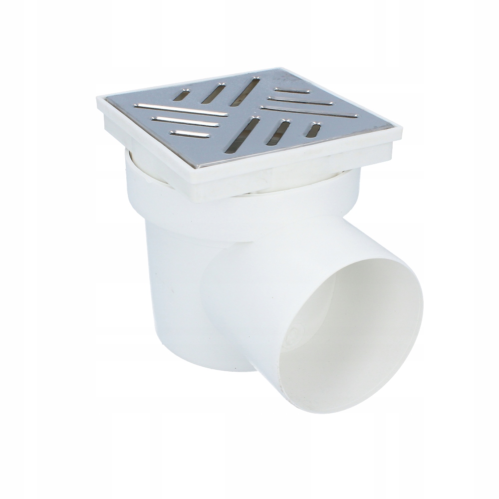 

Kratka odpływowa ściekowa pozioma chrom 15x15x11