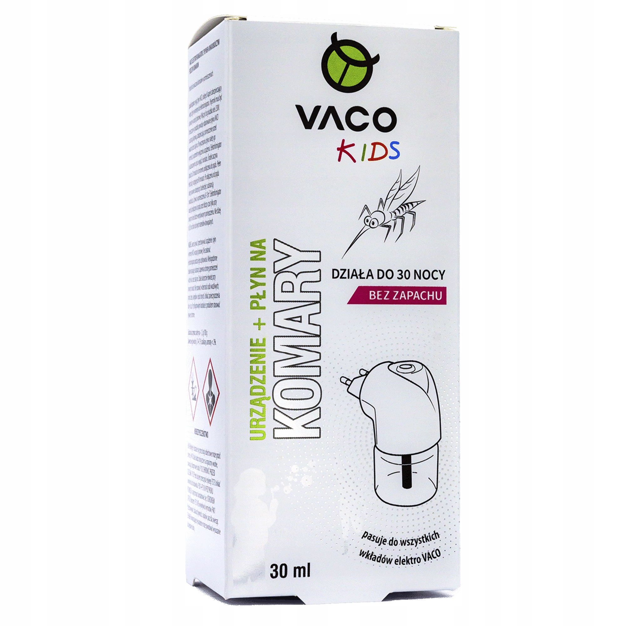 Zestaw na Komary dla Dzieci VACO KIDS na Komary i Kleszcze aż 5 produktów Kod producenta DV00188
