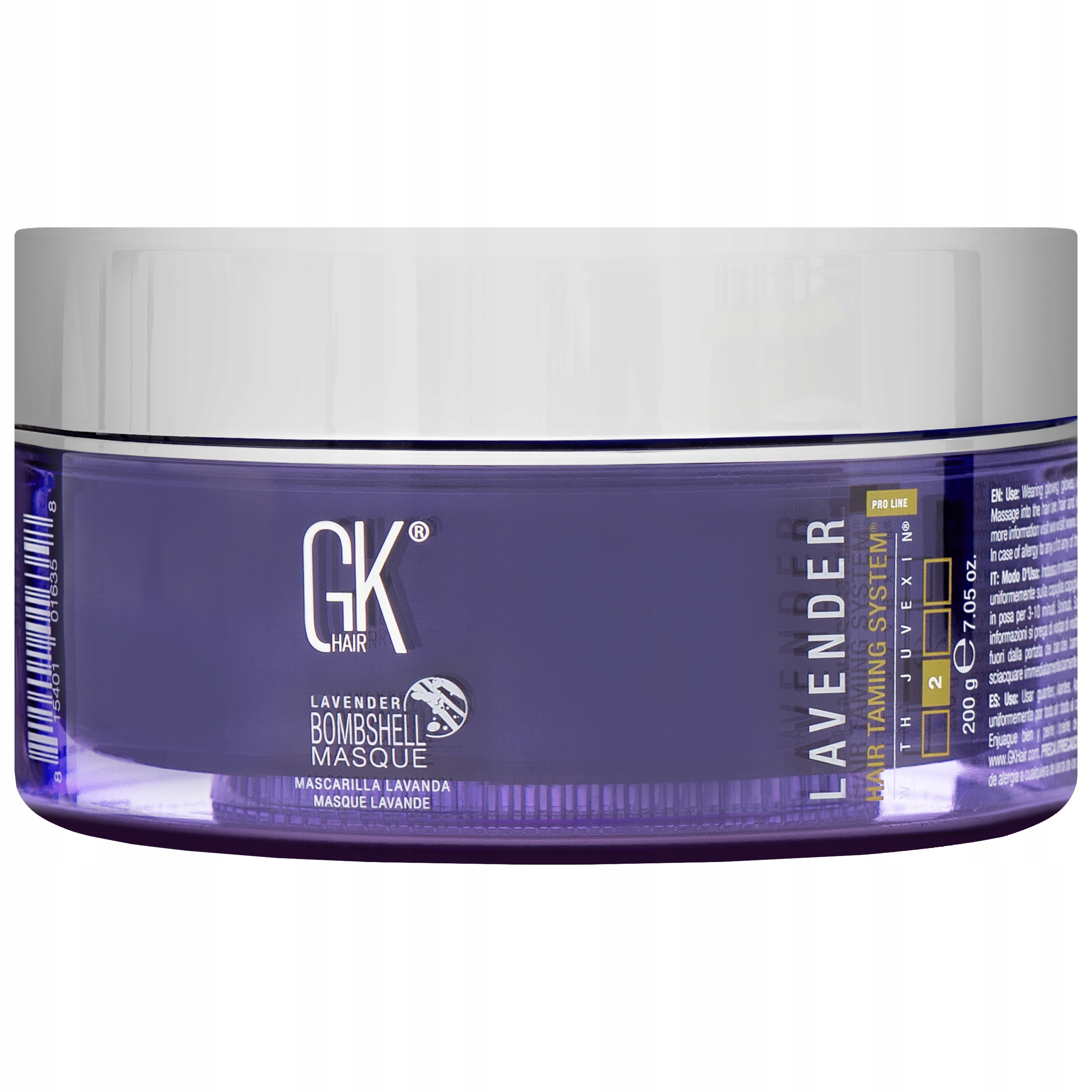 Gk Hair Lavender barvicí maska na vlasy 200 g, levandulová
