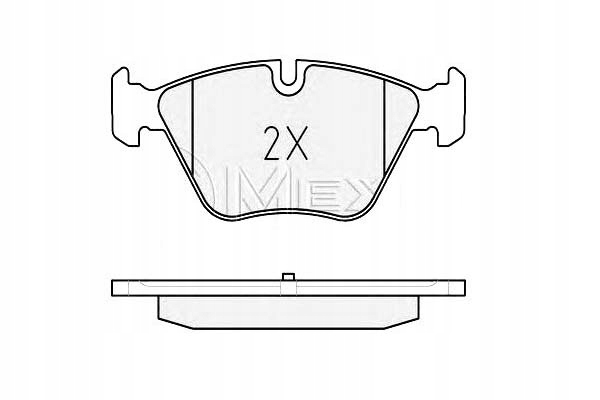 MEYLE тормозные колодки BMW перед F10 F11 520-535 1