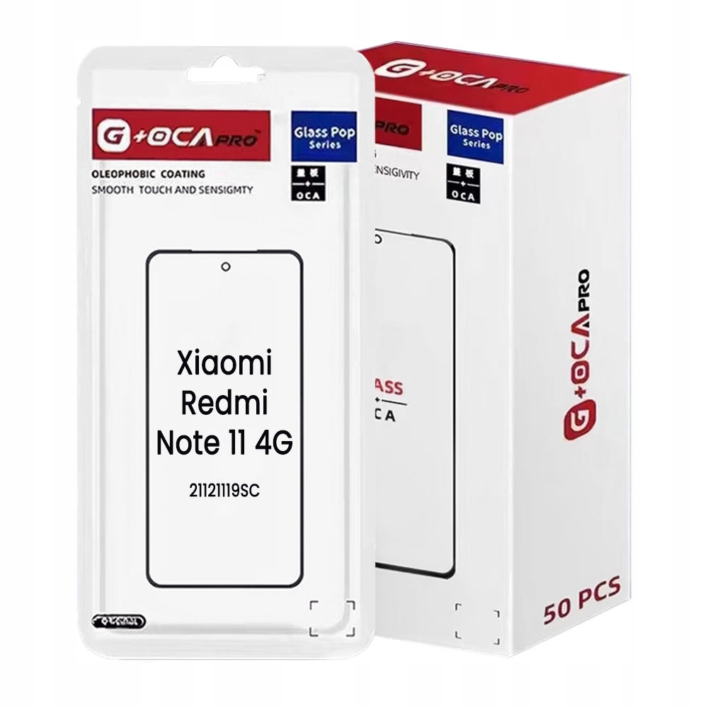 SZYBA SZYBKA OCA G+OCA PRO Xiaomi Redmi Note 11 4G 21121119SC