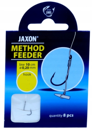 

Haczyki Method Feeder 8szt. Jaxon przypon Quick 6