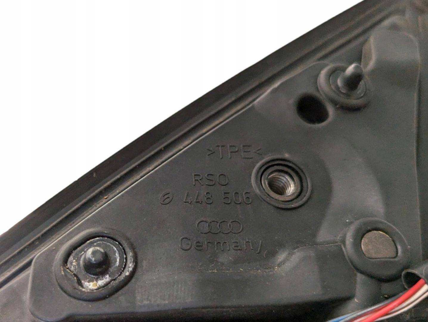 mirror exterior right side Audi A6 C6 2008 4F2858532J