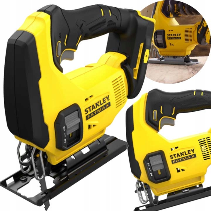 Akumulátorová Přímočará Pila S Úkosem 18V V20 T/u Stanley Fatmax SFMCS600B