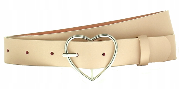 

Pasek Srebrne Serce spodnie sukienka skóra 100%