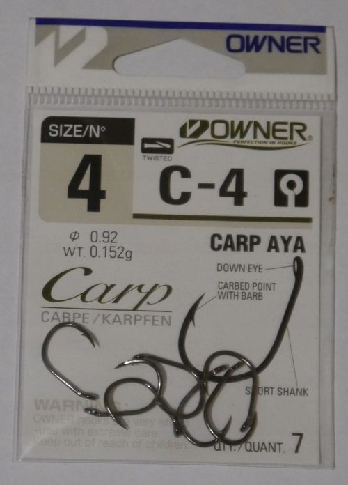 Owner C-4 Carp Aya size 4