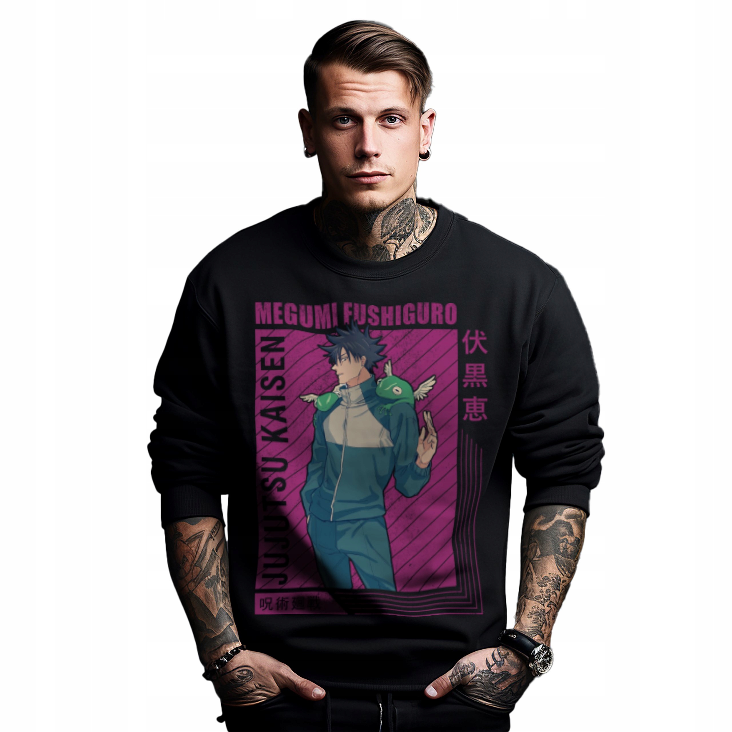 Mikina s potiskem Anime Megumi Fushiguro