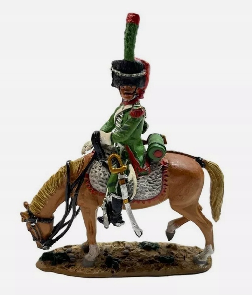 Voják 2. pluk italských Chasseurs 1812 Del Prado 1/30 SNC022