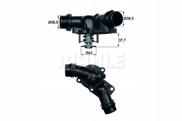 BEHR TERMOSTAT BMW 97C M52 44 E46