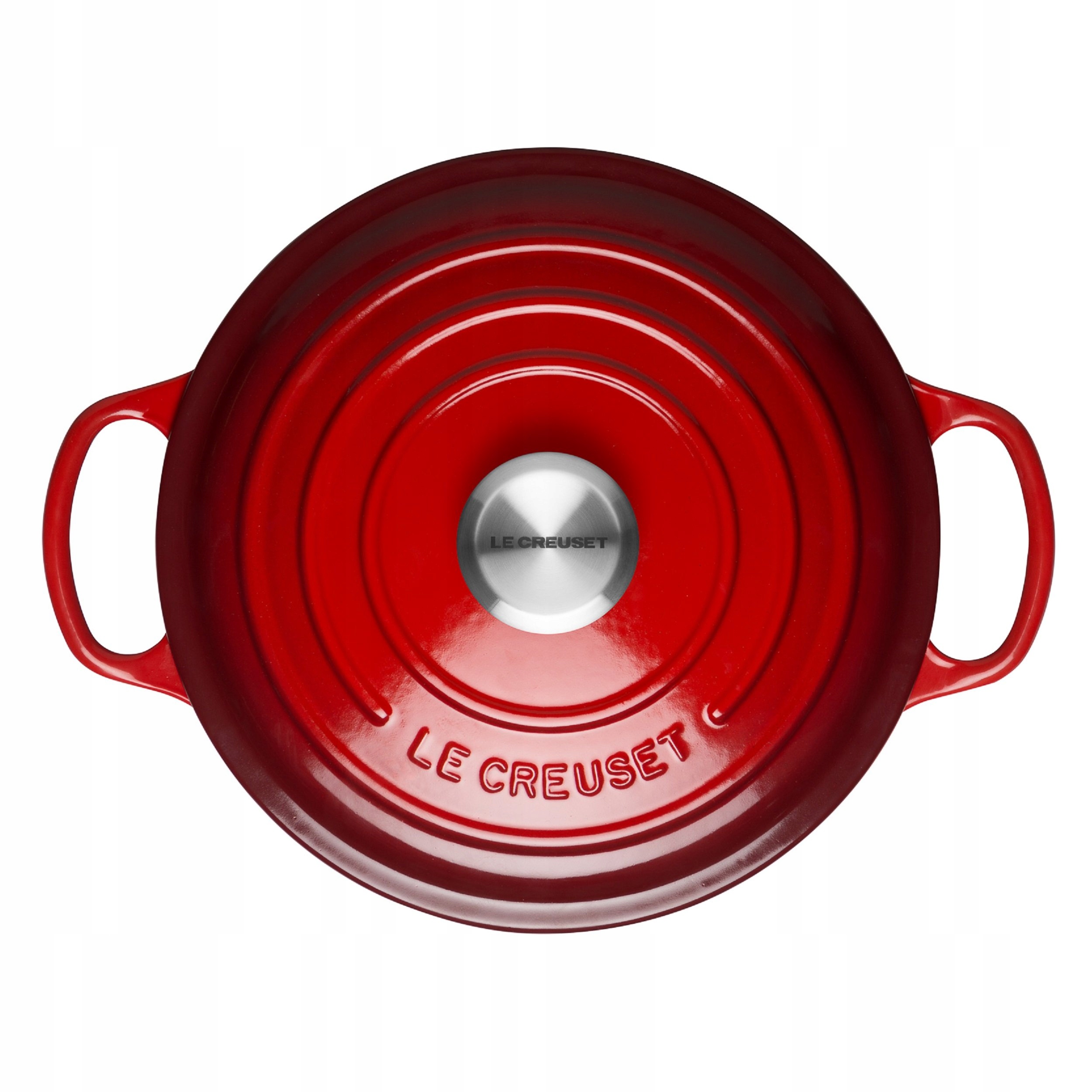 Le Creuset Okrągła Brytfanna Signature 24cm/ 4,2L Wiśnia