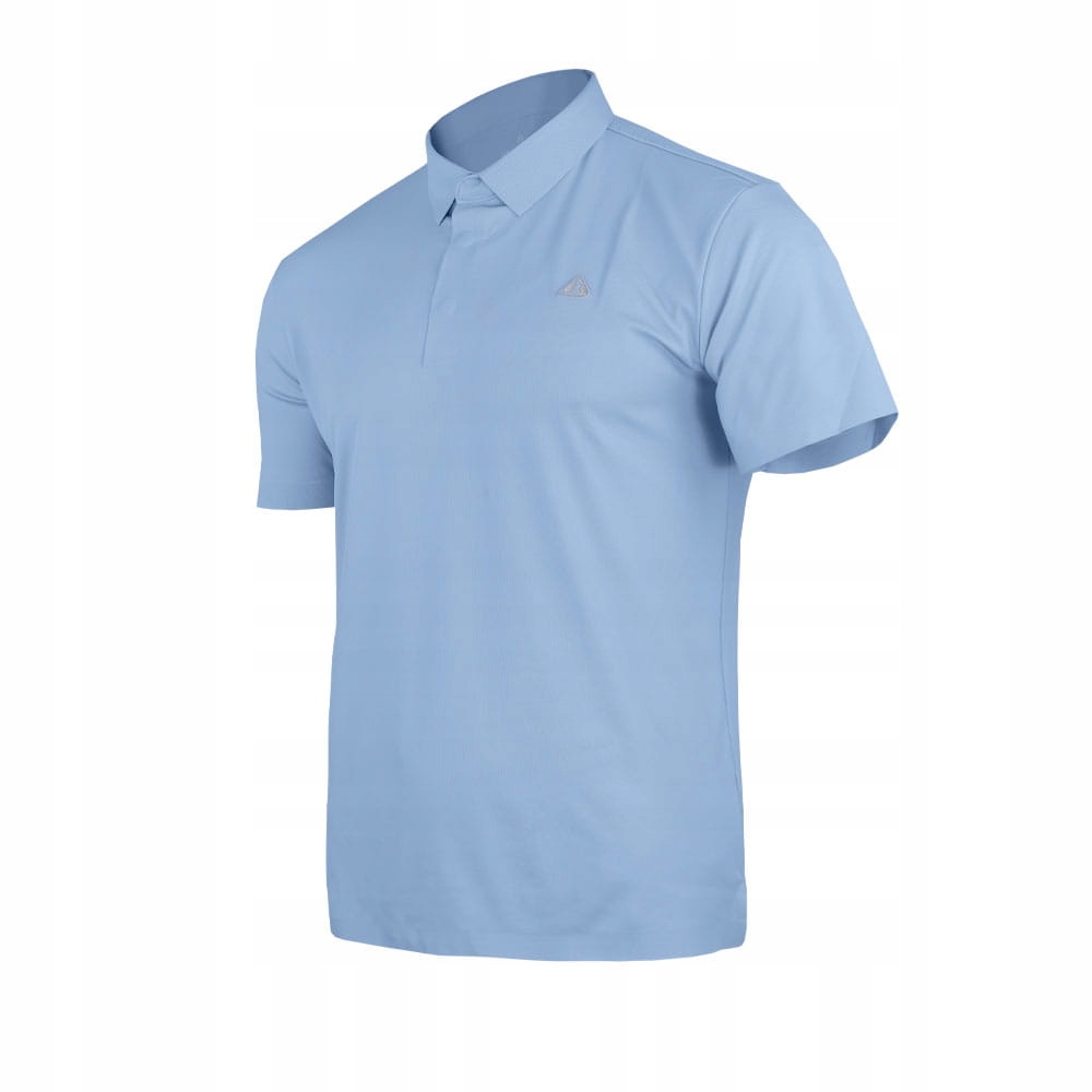 Rýchloschnúce pánske tričko BERGSON POLO SX Light Blue veľkosť XXL