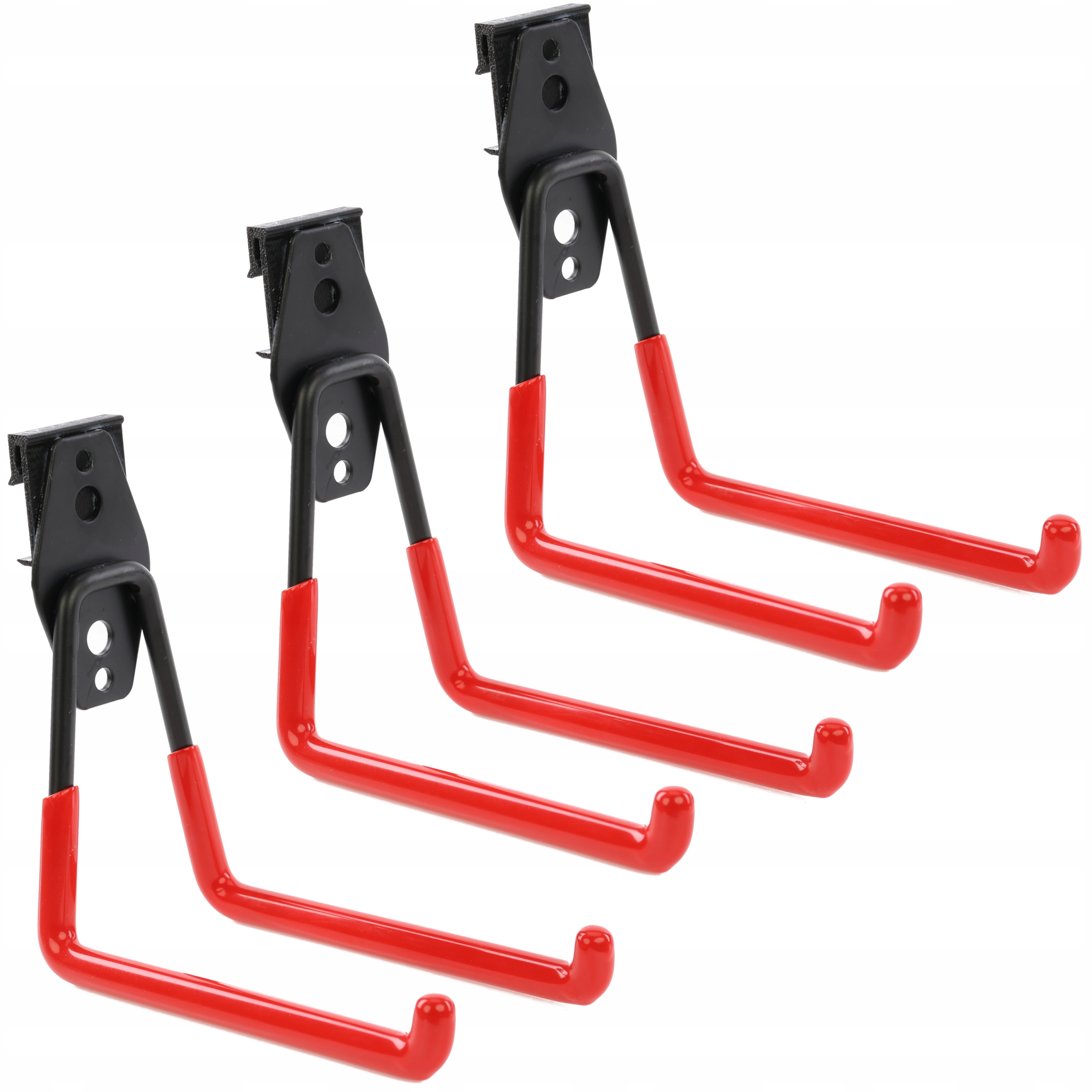 3x Hak prosty tablice botle 13cm elektronarzędzia garaż sprzęt 30kg warszta