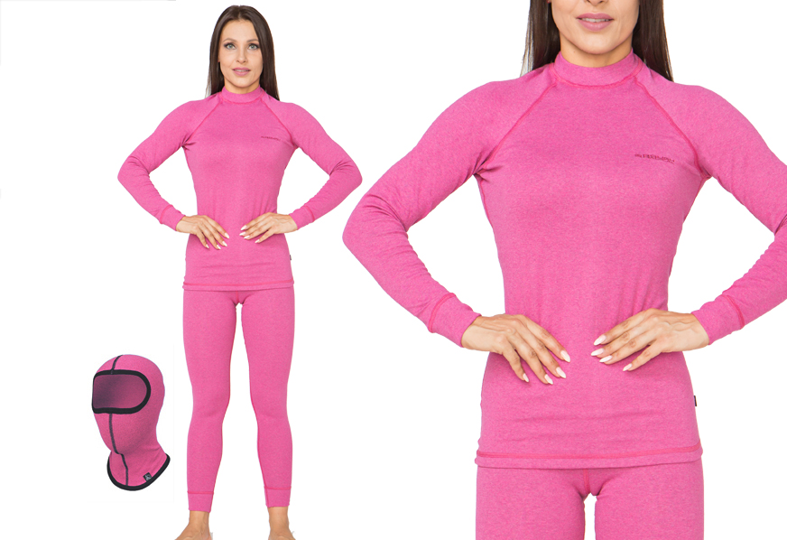 Ciepła Bielizna Termoaktywna Zimowa Na Narty Rough Radical Madman