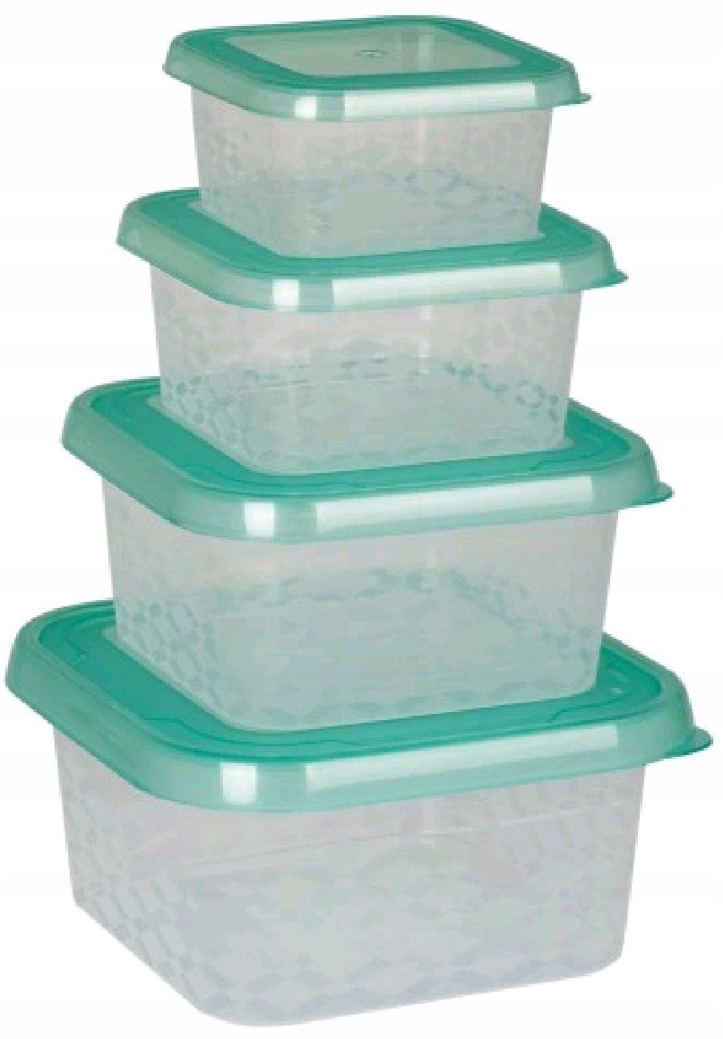 

Branq 4x Pojemnik na żywność Ori plastikowy